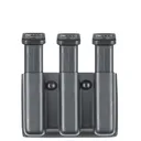 Safariland 775 Open Top Triple Mag Pouch Fits GLOCK 17/22 - ELS 34 Fork - STX Tactical Black - Safariland