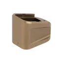 Strike Industries Aluminum Extended Magazine Plate Fits GLOCK 17/22 - FDE - Strike Industries