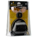 Browning Eye and Ear Protection Range Kit - Black - Browning