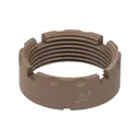 Forward Controls Design CN5F Billet Castle Nut for A5 Receiver Extensions  - FDE - Forward Controls Design