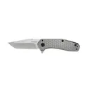Kershaw Cathode Folding Knife 2.25" American Tanto Blade - Silver - Kershaw Knives