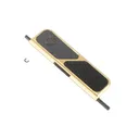Fortis Billet Dust Cover - Carbon Fiber - Gold - Fortis Manufacturing