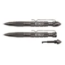 UZI Defender Tactical Pen with Glassbreaker & Cuff Key - Gun Metal Handle - Uzi Tactical