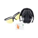 Walker's Pro Safety Combo Kit - Muffs/Plugs/Safety Glasses - Walker's
