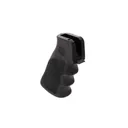 Hogue AR-15 OverMolded Pistol Grip - Finger Grooves - Black - Hogue