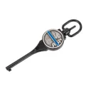 ASP Blue Line Guardian Logo Handcuff Keys G1 - Black Chrome - Asp