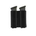 Ferro Concepts Turnover Double Pistol Pouch - Black - Ferro Concepts