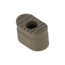 Forward Controls Design Heavy Enhanced AR-15 Magazine Release Button - Serrated - FDE - Forward Controls Design