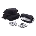Savior Equipment Loose Sac (Soft Ammo Carrier) - Black - 4 Pack - Savior Equipment