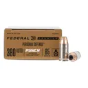Federal Punch 380 ACP 85gr JHP - Box of 20 - Federal Ammunition