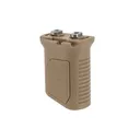 Strike Industries Angled Vertical Grip With Cable Management - Short - FDE - Strike Industries