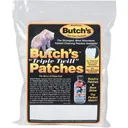 Butch's Triple Twill Patches 2.25 in Squares .35-.45 Cal 500 pk. - Butch's