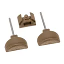 Tango Down Vickers Tactical Grip Plug for GLOCK Gen4-5 - Brown - Tango Down