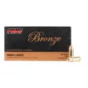 PMC Bronze 9mm Luger 124 gr Full Metal Jacket - Box of 50 - Pmc