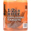 Sonic Boom Exploding Rifle Targets 1/2 lb. 4 pk. - Sonic Boom