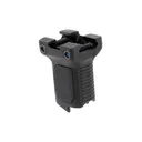 Strike Industries Angled Vertical Grip with Cable Management for 1913 Picatinny Rail - Short - Black - Strike Industries