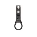 Aker Leather Baton Ring Strap - Side Handle - Black Plain - Aker Leather
