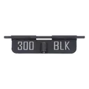 Noveske Rifleworks Dust Cover With 300 Blackout Logo - Noveske Rifleworks