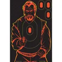 Birchwood Casey Shoot-N-C Target 12x18 in. Bad Guy Silhouette 5 pk. - Birchwood Casey