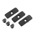 Slate Black Industries 1-Slot M-LOK Slate Panels - Black - Slate Black Industries