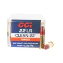 CCI Clean-22 High Velocity 22LR 40gr - Box of 100 - Cci