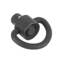 Ferro Concepts D Loop Heavy Duty Push Button QD Swivel 1" - Black - Ferro Concepts