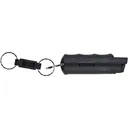 Sabre 3-in-1 Key Chain Pepper Spray - Hardcase with Quick Release Key Ring - Black - Sabre