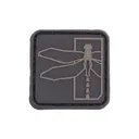 Haley Strategic 1" Dragonfly Morale Patch - Black & Dark Grey - Haley Strategic