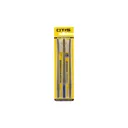 Otis Technology 3 Pack All Purpose Brushes - 2 Nylon/1 Blue Nylon - Otis Technology