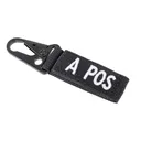 PA Gear Embroidered Blood Type Keychain - Primary Arms