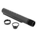 Noveske Rifleworks AR-15 A5 Buffer Tube & QD End Plate - Black - Noveske Rifleworks