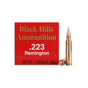 Black Hills Ammunition .223 Remington 62 gr Barnes TSX - Box of 50 - Black Hills Ammunition