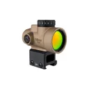 Trijicon MRO SD Red Dot Sight with Lower 1/3rd Mount - 2 MOA - Green Reticle - Coyote Brown - Trijicon