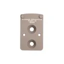 Badger Ordnance C1 RMR 12 O'Clock Mount - Tan - Badger Ordnance