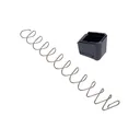 Tyrant CNC Magazine Extension +4/5 for Glock 17/19X/22/34/45 - Black - Tyrant Cnc