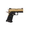 European American Armory Witness 2311 Brat 9mm 2011 Pistol - 3.4" - Gold - 1x 17rd Mag - European American Armory