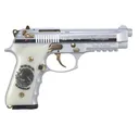 European American Armory Regard MC Liberador II 9mm Pistol - 4.9" - Silver - 1x 18rd Mag - European American Armory