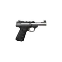 Browning Buck Mark Micro Bull Stainless 22 LR Semi-Auto Pistol - 4" - 10 Round - Silver - Browning