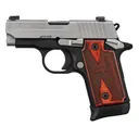 SIG Sauer P238 .380 ACP Pistol - 2.7" - Red - 1x 6rd, 1x 7rd Mags - Sig Sauer