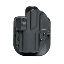 Rapid Force By Alien Gear Level 2 Holster - Locking Belt Slide - Glock 17/17 MOS/22 (Gen 1-4)/47/47 MOS - Matte Black - Left Hand - No Light - No Axon - Rapid Force By Alien Gear