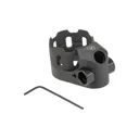 Strike Industries TRIBUS Enhanced AR-15 Castle Nut and End Plate - Black - Open Box - Strike Industries