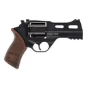 Chiappa Rhino 40DS .357 Mag/9mm Revolver - 6 Round - Fiber Optic Sights - Black - Walnut - 4" - Chiappa Firearms