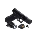 GLOCK Blue Label G45 MOS 9mm Pistol with Holosun HS507C-X2 Pistol Red Dot Sight - ACSS(R) Vulcan(R) Reticle | AmeriGlo Suppressor Height Sights | Streamlight TLR-1 HL - Glock