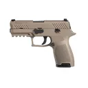 SIG Sauer Off Duty P320 9mm Pistol - 3.9" - Coyote  - SIGLITE Night Sights - 17 Round - Qualified Individuals Only - Sig Sauer