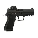 Sig Sauer Off Duty M18 9mm Pistol w/ ROMEO M17 - 3.9" - Manual Safety - 21 Round - Black - QUALIFIED INDIVIDUALS ONLY - Sig Sauer