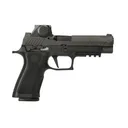 SIG Sauer Off Duty M17 Optic Ready 9mm Pistol With ROMEO M17 - Mod Poly X Grip - Manual Safety - 21 Round - Black - QUALIFIED INDIVIDUALS ONLY - Sig Sauer
