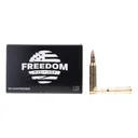 Freedom Munitions Range 223 Rem 62gr FMJ Ammo - Box of 50 - Freedom Munitions