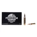 Freedom Munitions Range 55 gr FMJ  5.56 NATO Ammunition - 50 Rounds - Freedom Munitions