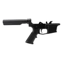 Aero Precision EPC-9 - 9/40 Carbine Complete Lower Receiver - No Stock - Black - Aero Precision