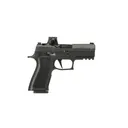 Sig Sauer Off Duty P320 Carry Pro 9mm Pistol W/ ROMEO-X Enclosed - 3.9" - Black - Qualified Individuals Only - Sig Sauer